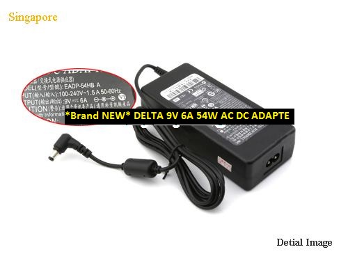 *Brand NEW* DELTA EADP-54HB A EADP-54HB 9V 6A 54W AC DC ADAPTE POWER SUPPLY - Click Image to Close